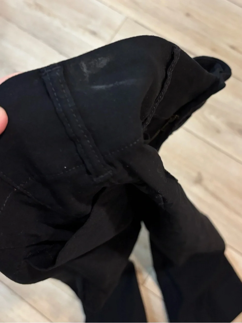 Maeve Colette Crop black size 27 viscose linen cotton blend - Picture 6 of 10